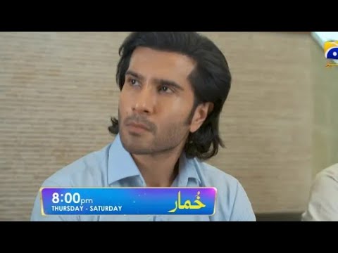 Khumar episode 37 & 38 promo review - Maria Javed 1M views - Geo entertainment - March 29, 2024