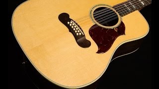 Video thumbnail for Gibson Montana Limited Edition Songwriter Deluxe Studio 12-String  •  SN: 10503026 by Wildwood Guitars