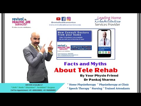 Let's Understand About Tele Rehab #telerehab #teleconsultation #physiotherapy