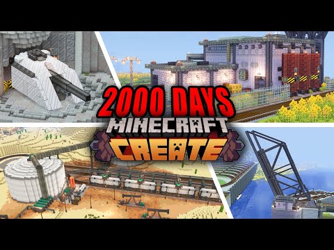 2000 Days Minecraft Create Mod | FULL MOVIE