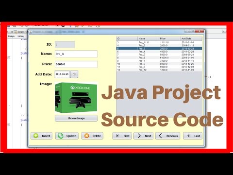 Java Project For Beginners Step By Step Using NetBeans And MySQL Database In One Video [ With Code ] Video