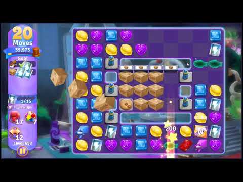 Wonka's World of Candy Level 658 - NO BOOSTERS + FULL STORY 🍫 | SKILLGAMING ✔️