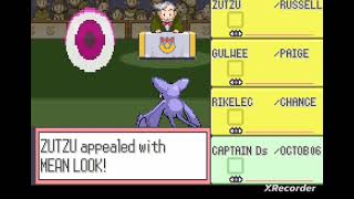 Pokemon Ruby:  Pelipper in Beauty contest.
