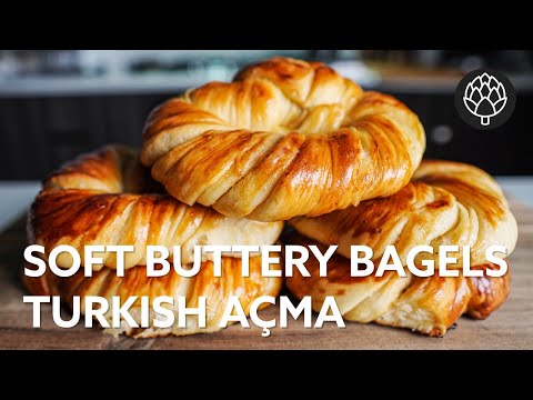 Best Bagels Recipe - Turkish Buns