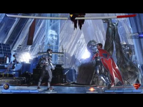 Injustice 2: Atom 1-bar 342 damage bgb combo