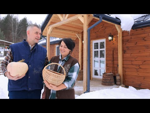 A cozy village life for a married couple. Homemade pies and simple living