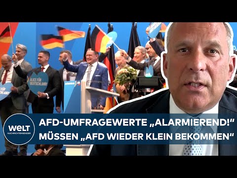 Video Thumbnail: AFD-UMFRAGEWERTE SCHOCKT CDU: „Müssen alles dafür tun, dass wir die AfD wieder kleinbekommen“ Poseck