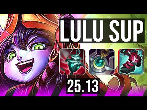 LULU & Lucian vs RAKAN & Kai'Sa (SUP) | 1000+ games | KR Master | 25.13