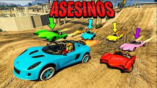 1 ROCKET VOLTIC vs 5 SCRAMJET! ME ESCAPO!! - GTA 5 ONLINE