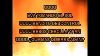 Joaquín Sabina - Eva Tomando El Sol (Calidad Karaoke)