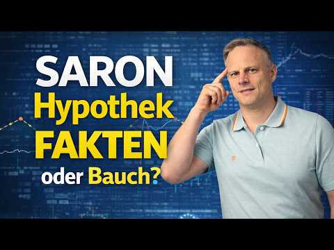 Bessere Zinsen dank Fakten zur Saron Hypothek 👉 Zwei Grafiken für deine Entscheidung