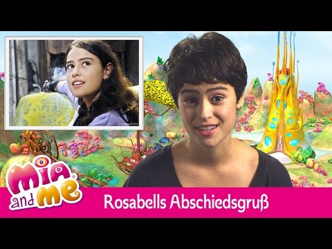 Rosabells Abschiedsgruß an alle Mia and me - Fans - Mia and me