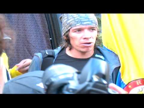 giro di polonia madonna di campiglio  foto di rigo con i fans vincenzo zito 27 7