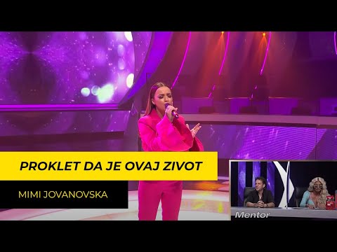Mimi Jovanovska - Proklet da je ovaj zivot - (live) - ZG - 20/21