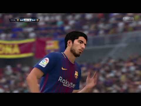FIFA 18 ROAD TO DIVISION 1 PART 120 - BARCELONA VS BARCELONA - FIFA 18 Online Seasons Gameplay
