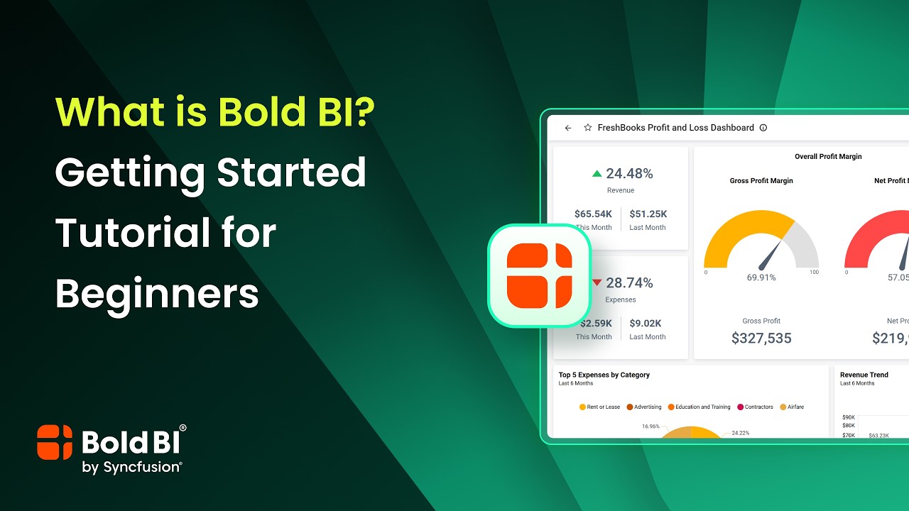 What is Bold BI? Getting Started Tutorial for Beginners