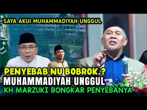 KH MARZUKI MUSTAMAR SAYA BONGKAR PENYEBABNYA.! PENGURUS MUHAMMADIYAH LEBIH UNGGUL DARI NU suranggede