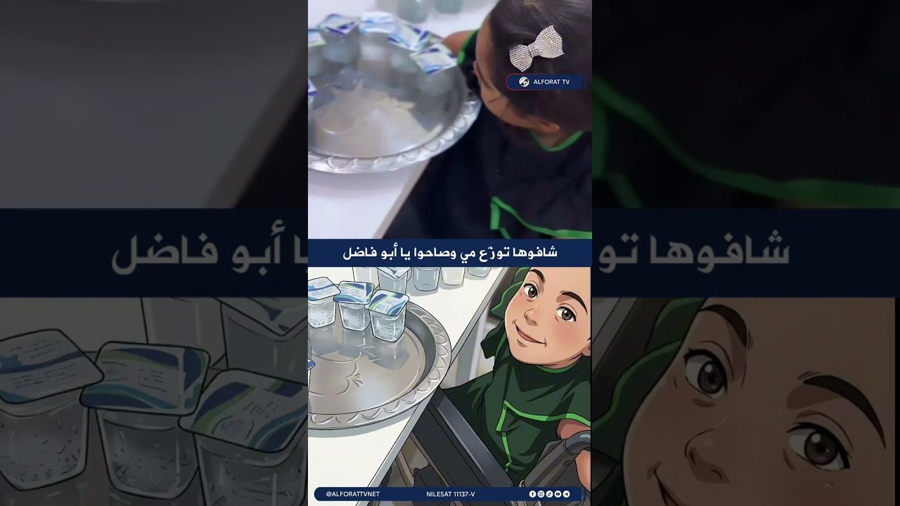 فيديو | شافوها توزع ماي وصاحوا يا ابو فاضل