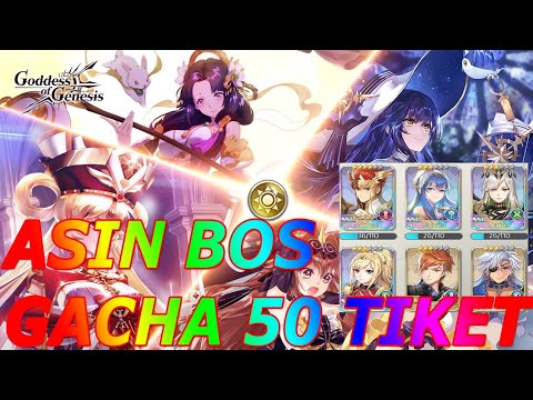 GACHA 50 TIKET SUMMON, NYARI DRACULA & ISABELLA PANEN SSR BRO 🔥🔥 - Goddess of Genesis
