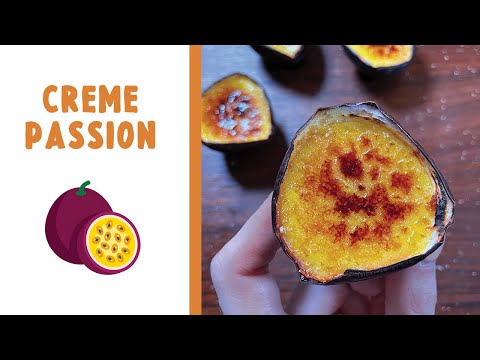 Recette crèmes brûlées passion