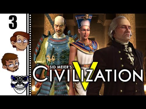 Let's Play Sid Meier's Civilization V Multiplayer Part 3 - Sweden Must Be Eliminated
