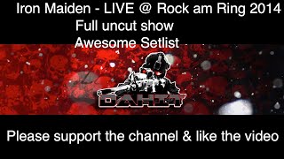 Iron Maiden   Live at Rock am Ring 2014   Full uncut show #rar #rockamring #ironmaiden