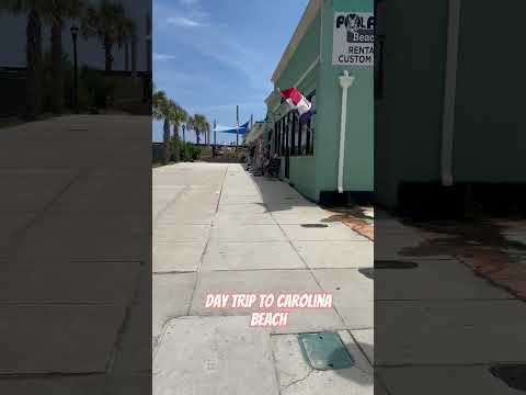 Come With Me on a Day Trip to Carolina Beach #carolinabeach #beach #trip #vlog