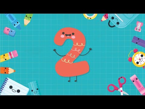 Número 2! » Vamos aprender os NÚMEROS?