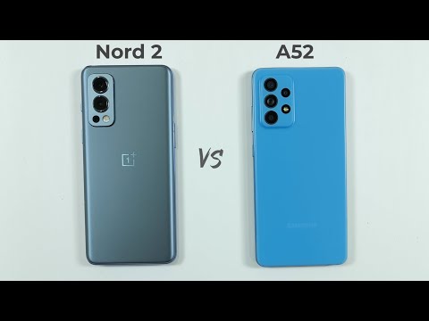 Oneplus Nord 2 vs Samsung A52 Speed Test & Camera Comparison