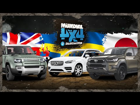 Comparativa 4×4 al límite!: Land Rover Defender, Volvo XC90, Toyota Hilux | Mundial 4×4 Diariomotor