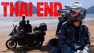 Thailand Ends Here As We Ride South On Our Motorcycle To Malaysia