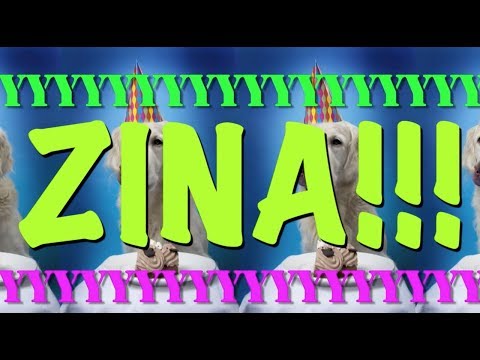 HAPPY BIRTHDAY ZINA! - EPIC Happy Birthday Song
