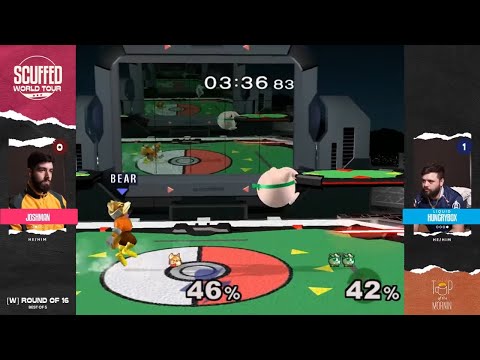 Hungrybox (Jigglypuff) vs. Joshman (Fox) | Scuffed World Tour Melee Winners Round of 16