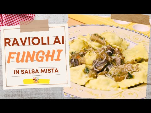Ravioli ai Funghi e Salsa Mista: Ricetta Gourmet da Provare Subito!