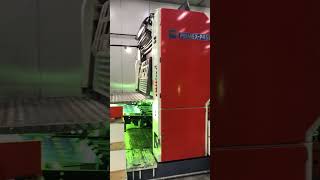 Fulin UV oven with Fuji 4-color printing line @Dubai