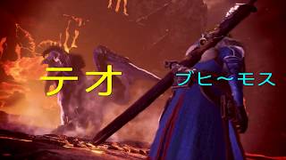 【モンハンワールド】【初心者】フレンドさんの協力でストーリー進めるヴァルハザク、テオ戦