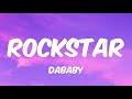 DaBaby ROCKSTAR Lyrics Ft Roddy Ricch