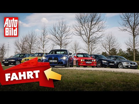 BMW M3 | Six M3 generations in one go | Presentation with Alexander Bernt