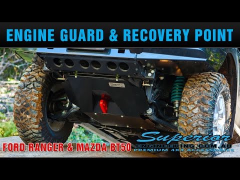 Engine Guard & Recovery Point Ford Ranger/Mazda BT-50