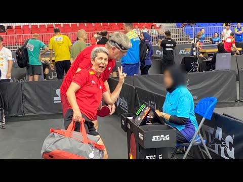 World Veterans Table Tennis Championships 2023 - Birte: Best Shots