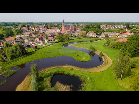 Neer (Limburg) - Gezien vanuit de lucht (4K)