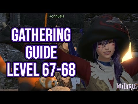FFXIV 4.0 1137 Gathering Guide Level 67 to 68