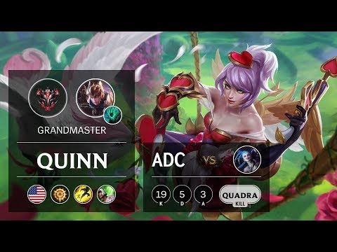Quinn ADC vs Jinx - NA Grandmaster Patch 9.13