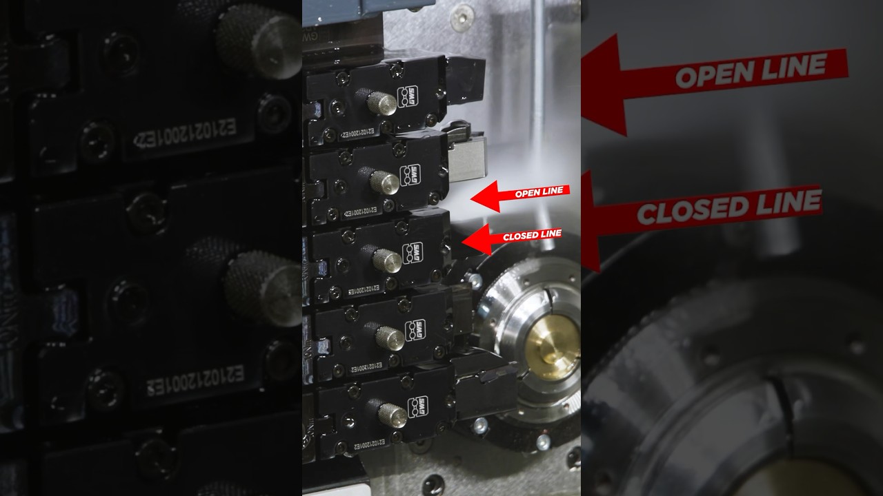 INSANE NEW Tooling System on our Swiss Lathe