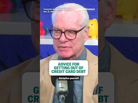 Tim Gunn’s advice for getting out of credit card debt 💳 #shorts