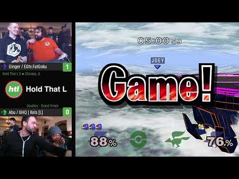 Hold That L 5 - Ginger / EGtv.FatGoku vs Abu / GHQ | Kels - Doubles - Grand Finals