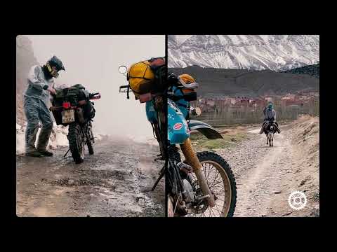 Yamaha XT600 TT600 Tenere XT550 Teaser Marokko Offroad 2024 Motoritz