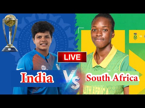 SA W vs IND W LIVE : ICC U19 Women's T20 World Cup 2023 || South Africa Women U19 vs India Women