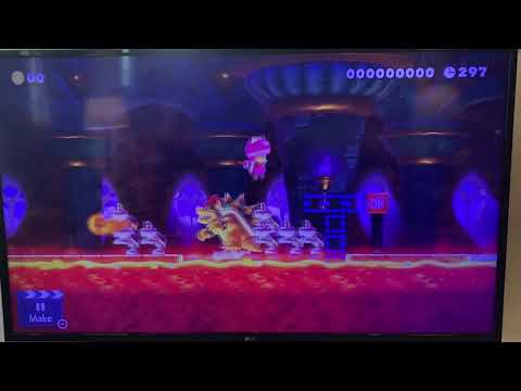 Super Mario Maker 2 - Bone Bowser Castle