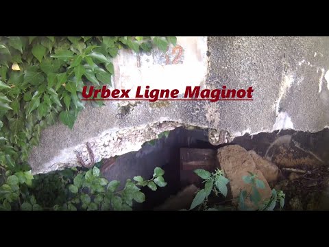 Urbex d'un bunker et d'une casemate de la ligne Maginot